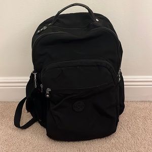 Kipling black backpack 17”